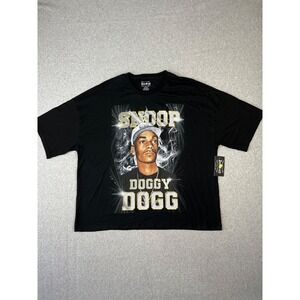 Snoop Dogg Shirt Mens3XL Black Dogg Supply Doggy Style Short Sleeve Rap Hip Hop
